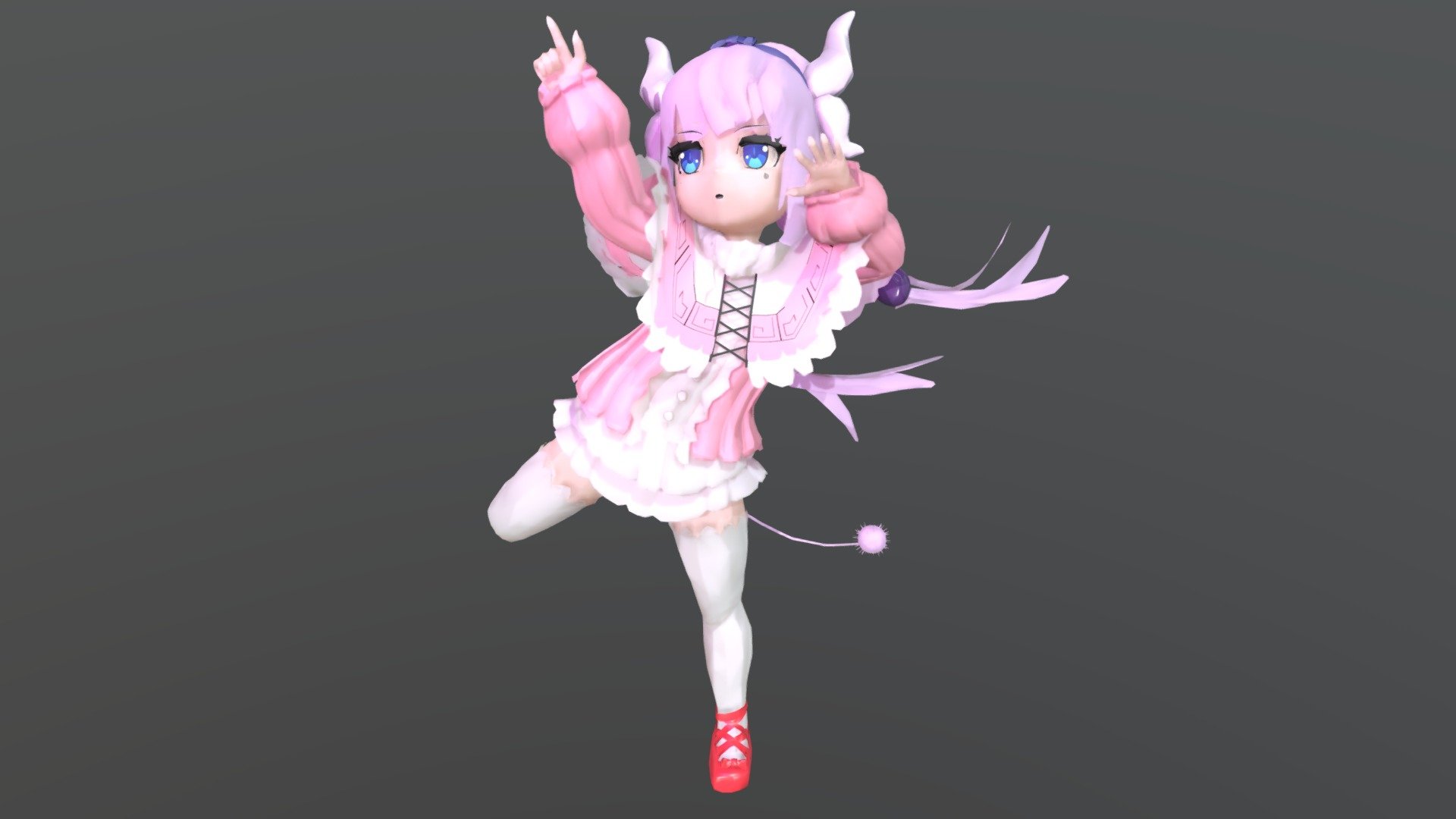 Kanna Kamui 3d model