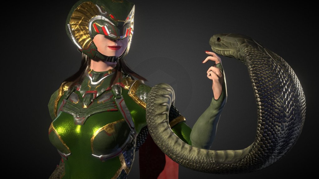 Queen Cobra 3d model