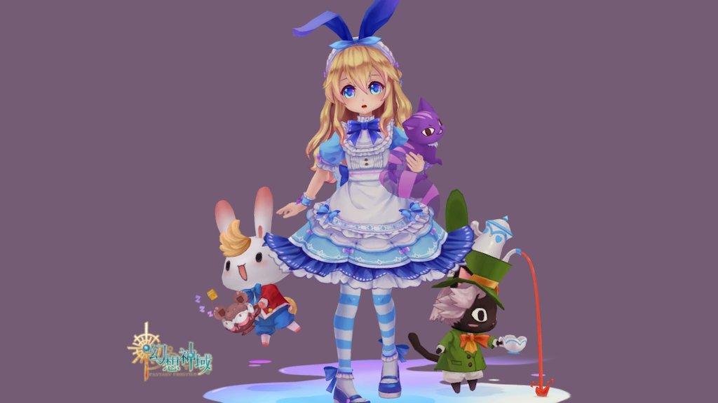 Alice 3d model