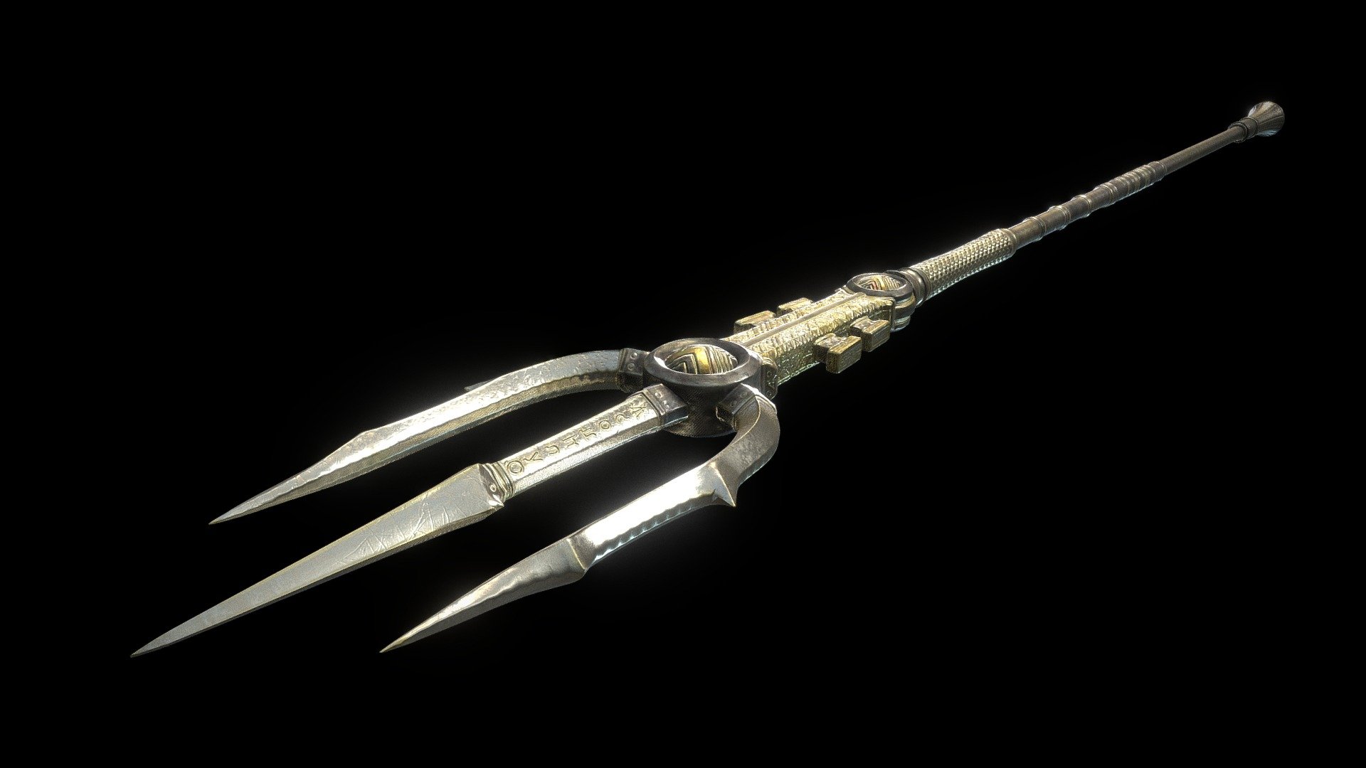 Poseidons Trident 3d model