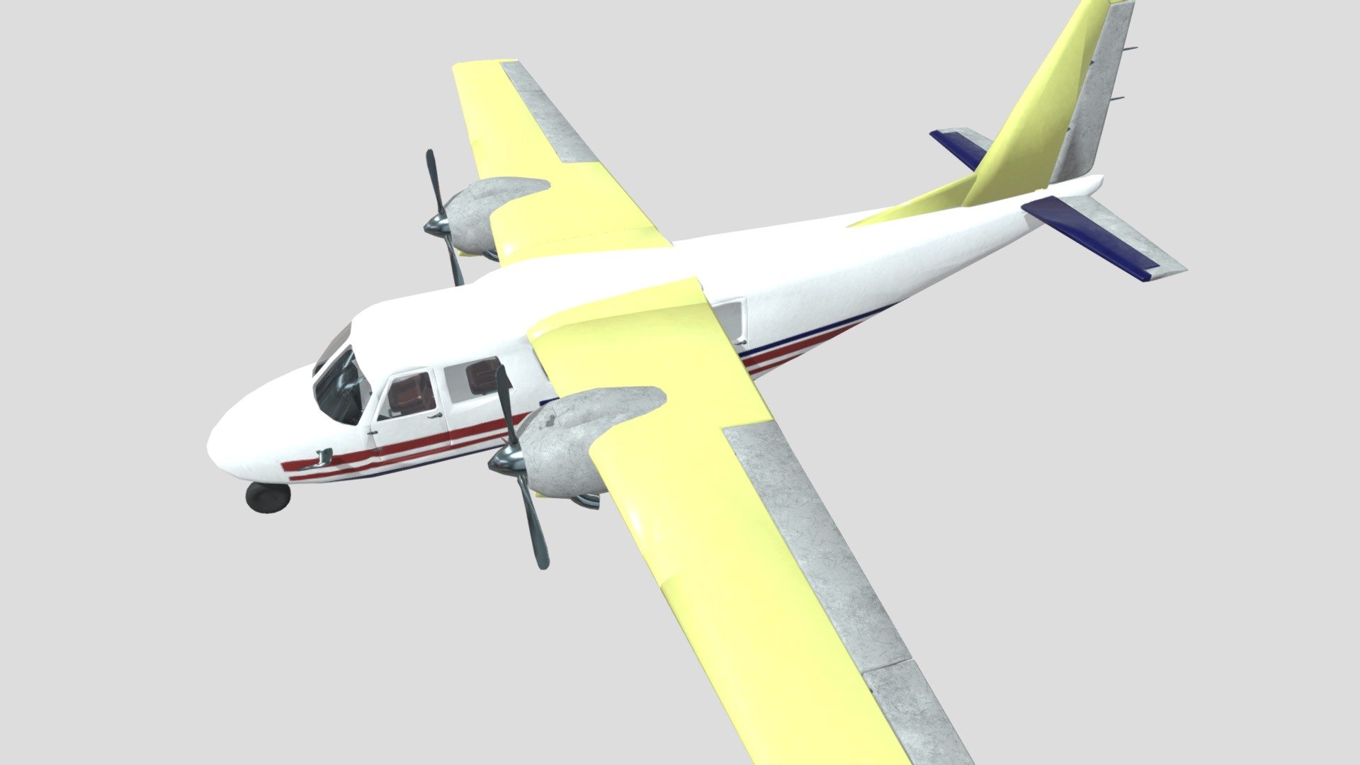 Plane 3d model