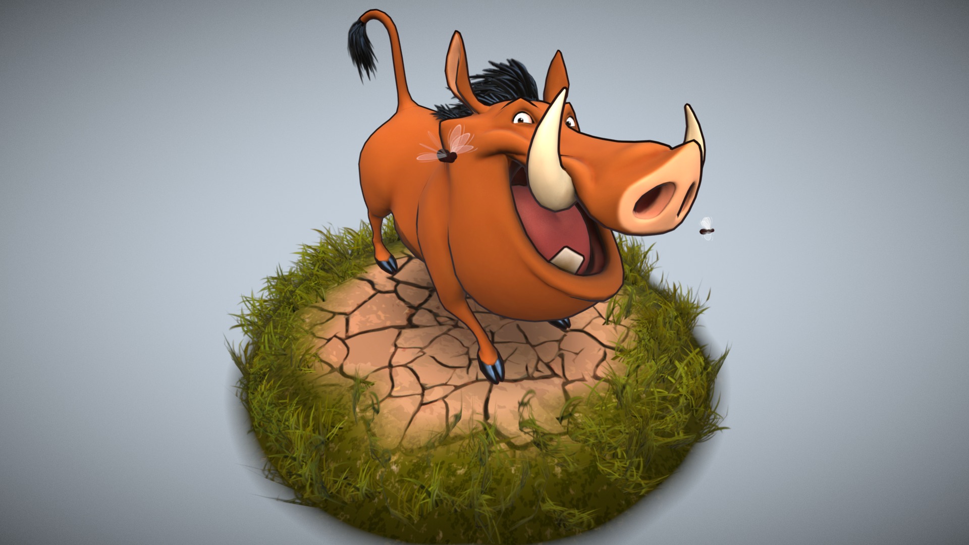 Pumbaa 3d model