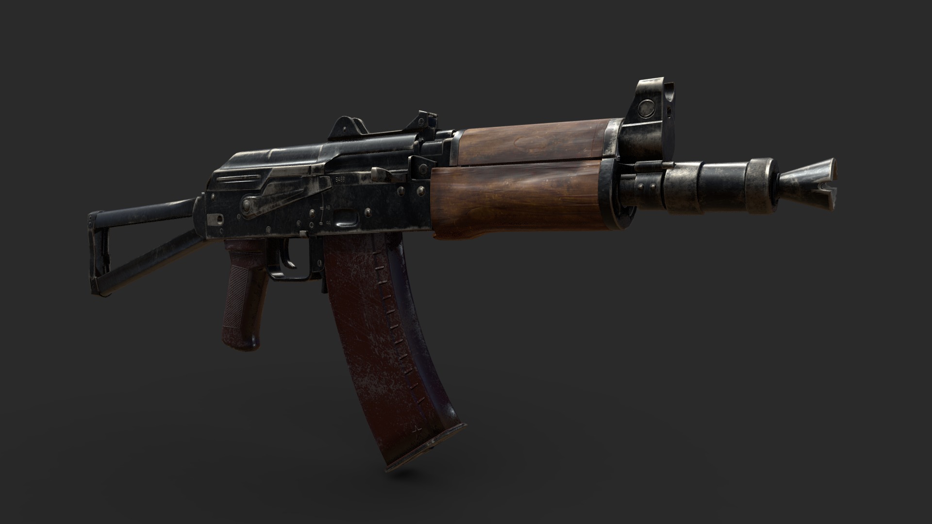 AKS74U Tula 3d model