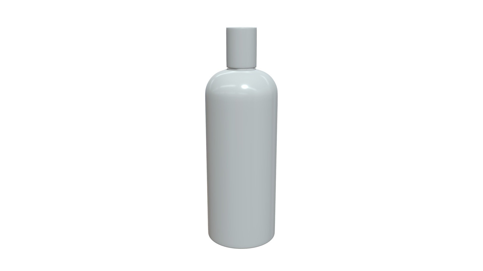 Shampoo bottle 3d model