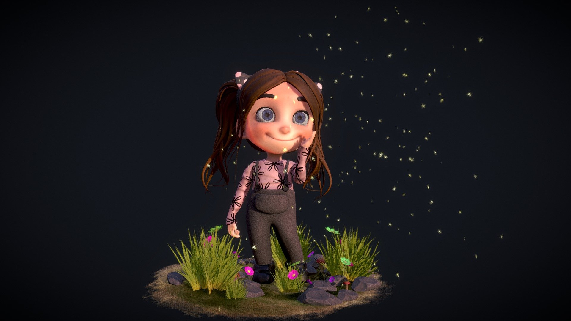 Amelia 3d model