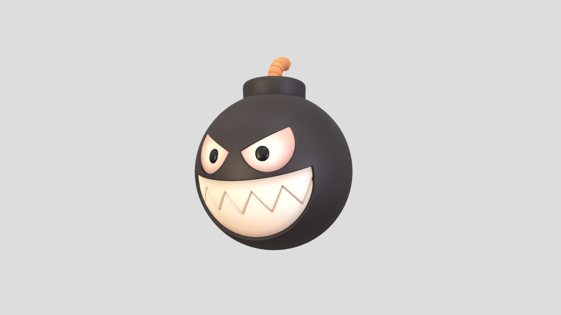 Character239 Bomb Monster 3d model