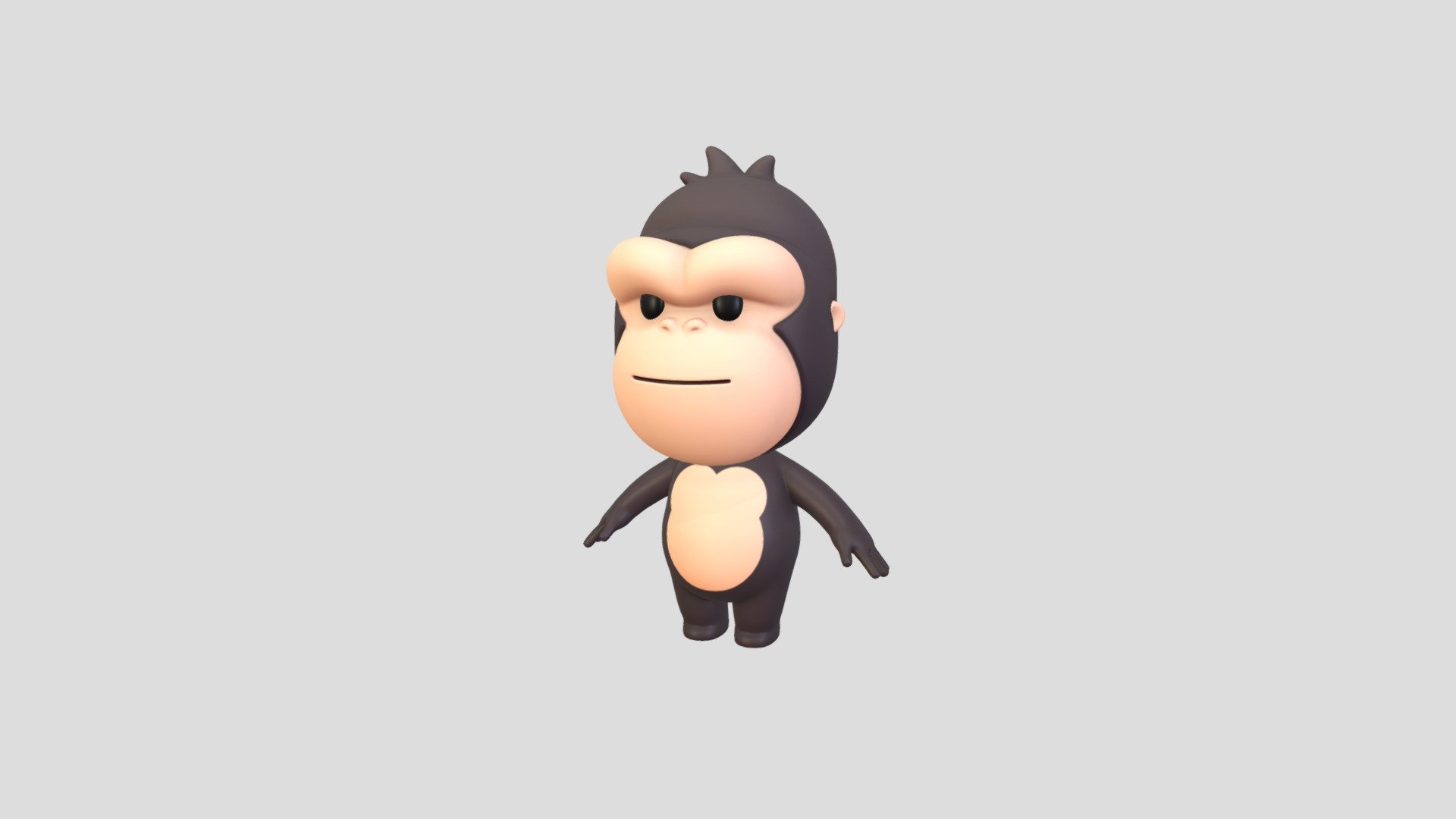 Character238 Gorilla 3d model