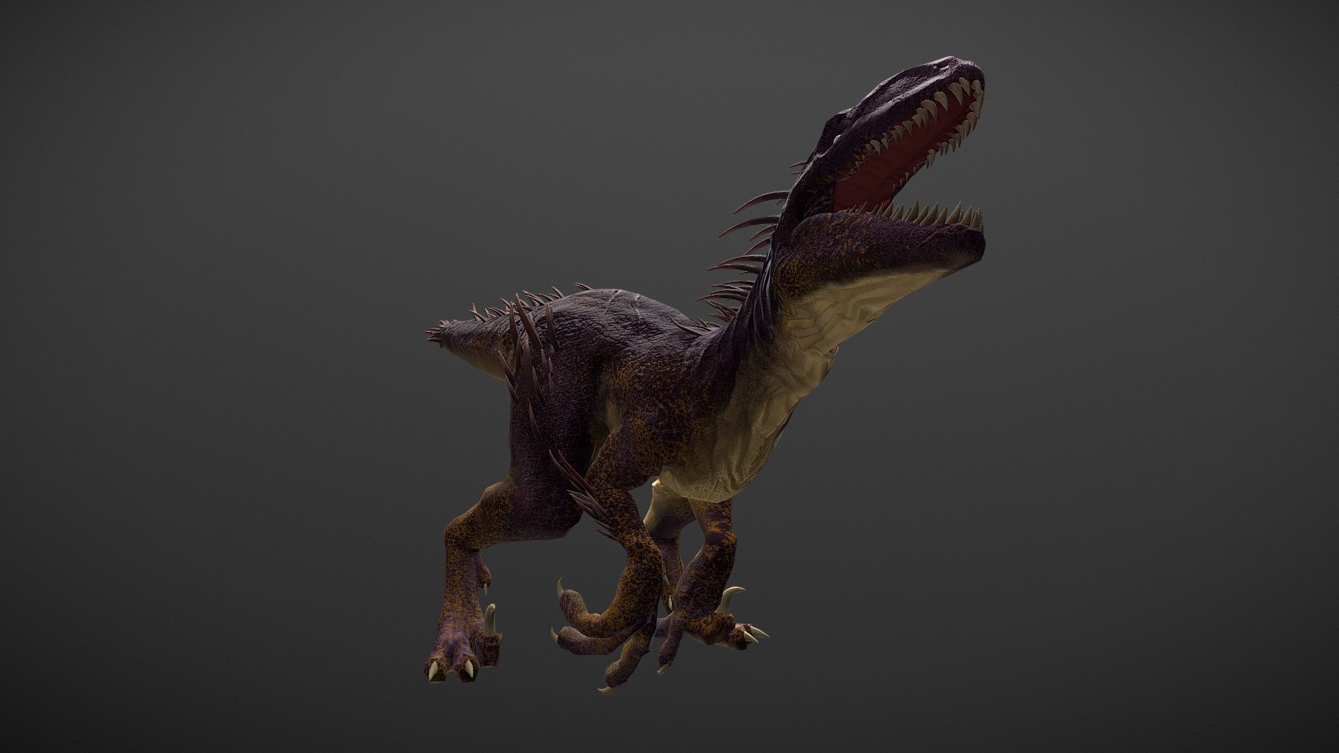 Quill Raptor 3d model