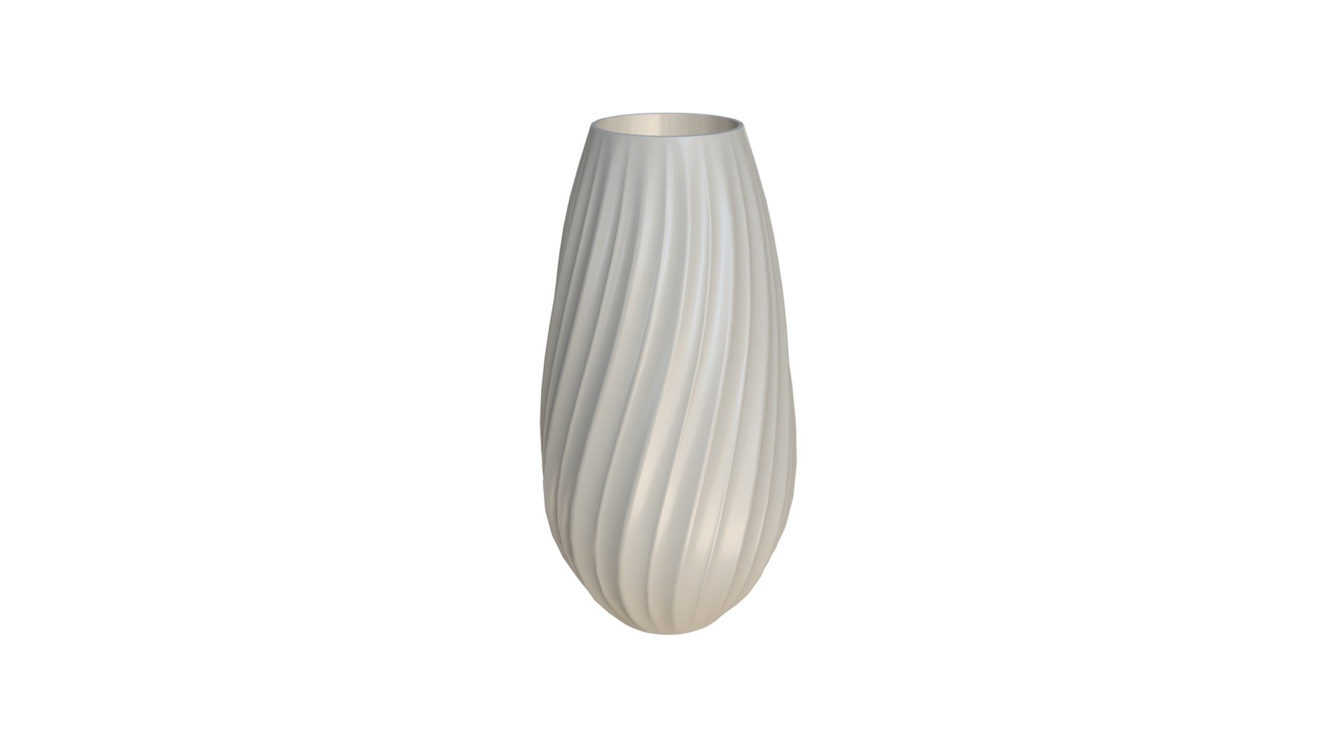 Decorative vase 03 3d model