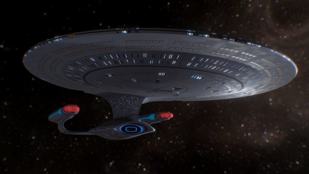 Enterprise-D 3d model