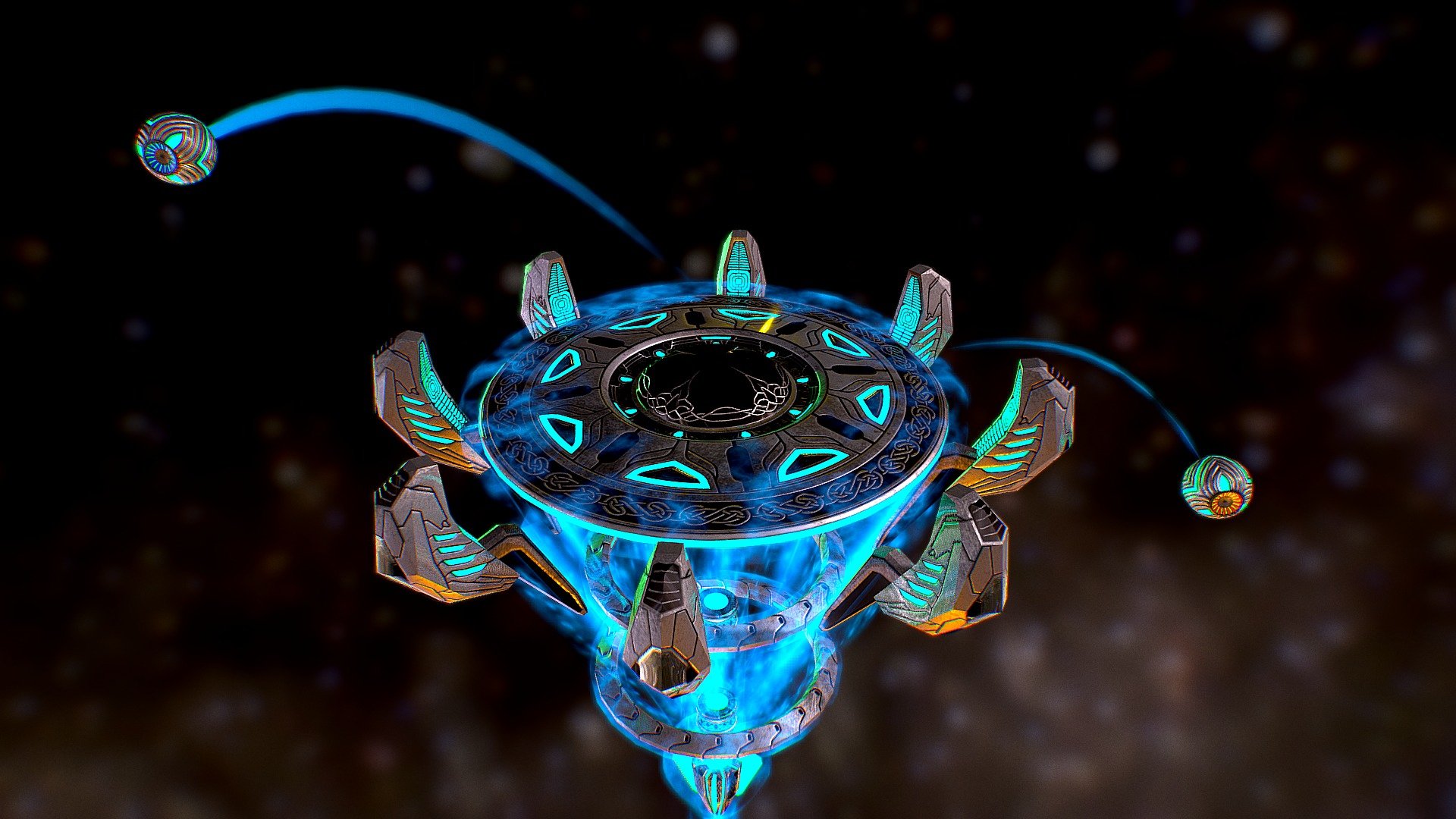 Odin Ship 3d model