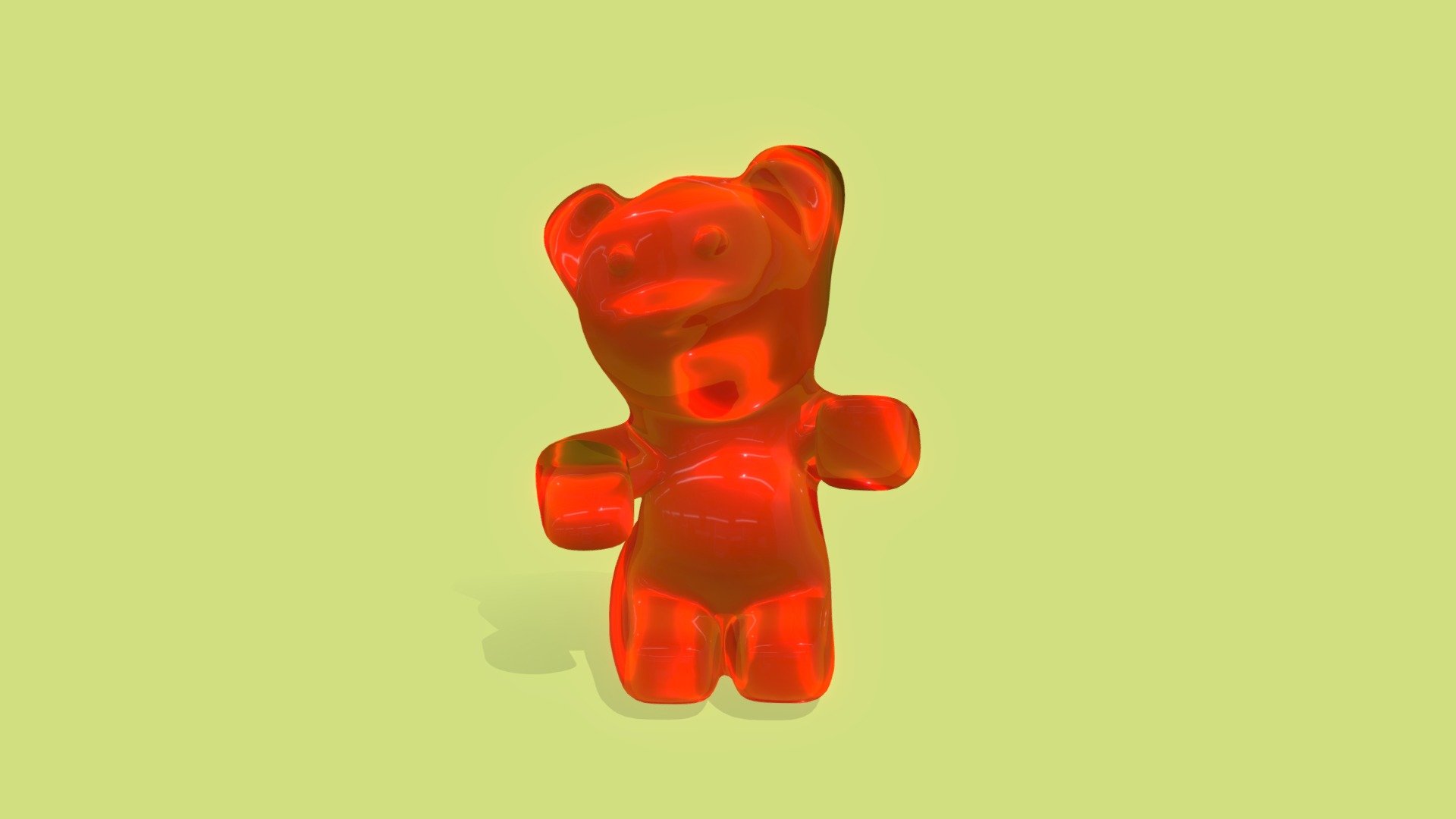 Gummy Bear 3d model