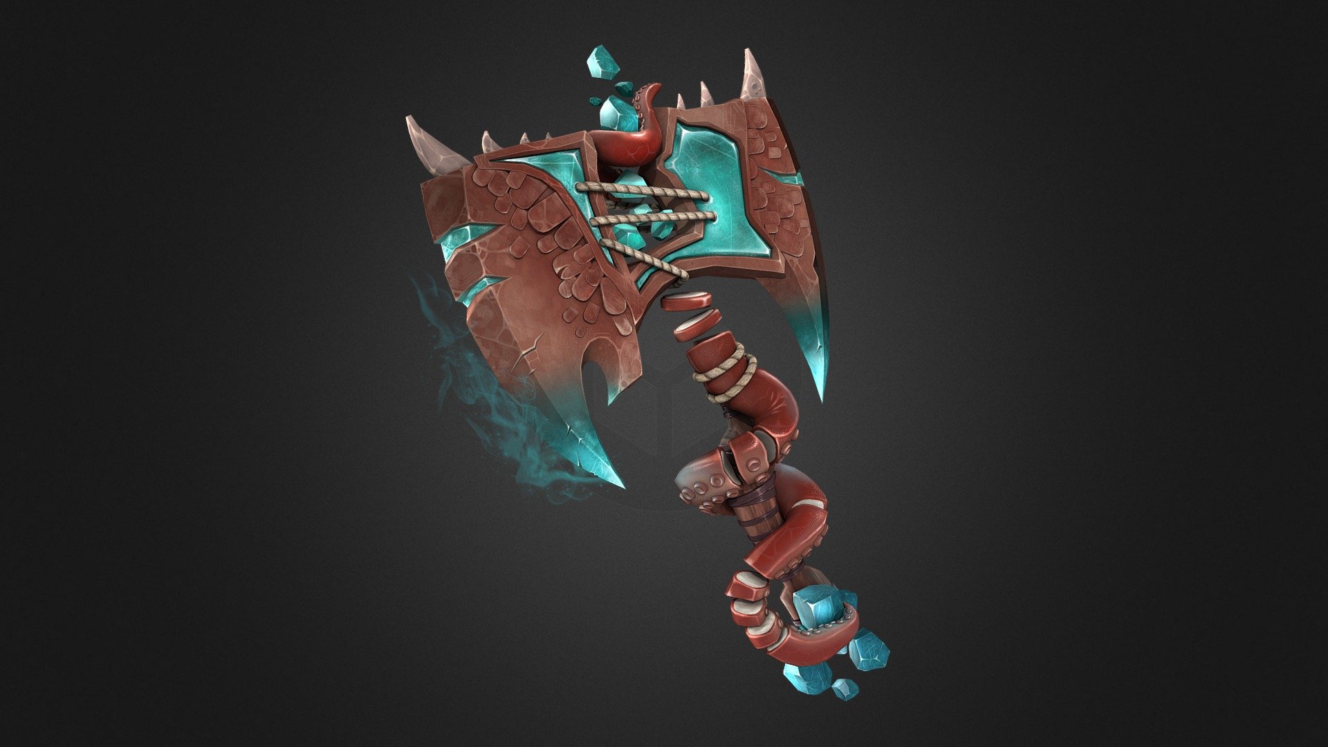 Fishermans axe 3d model