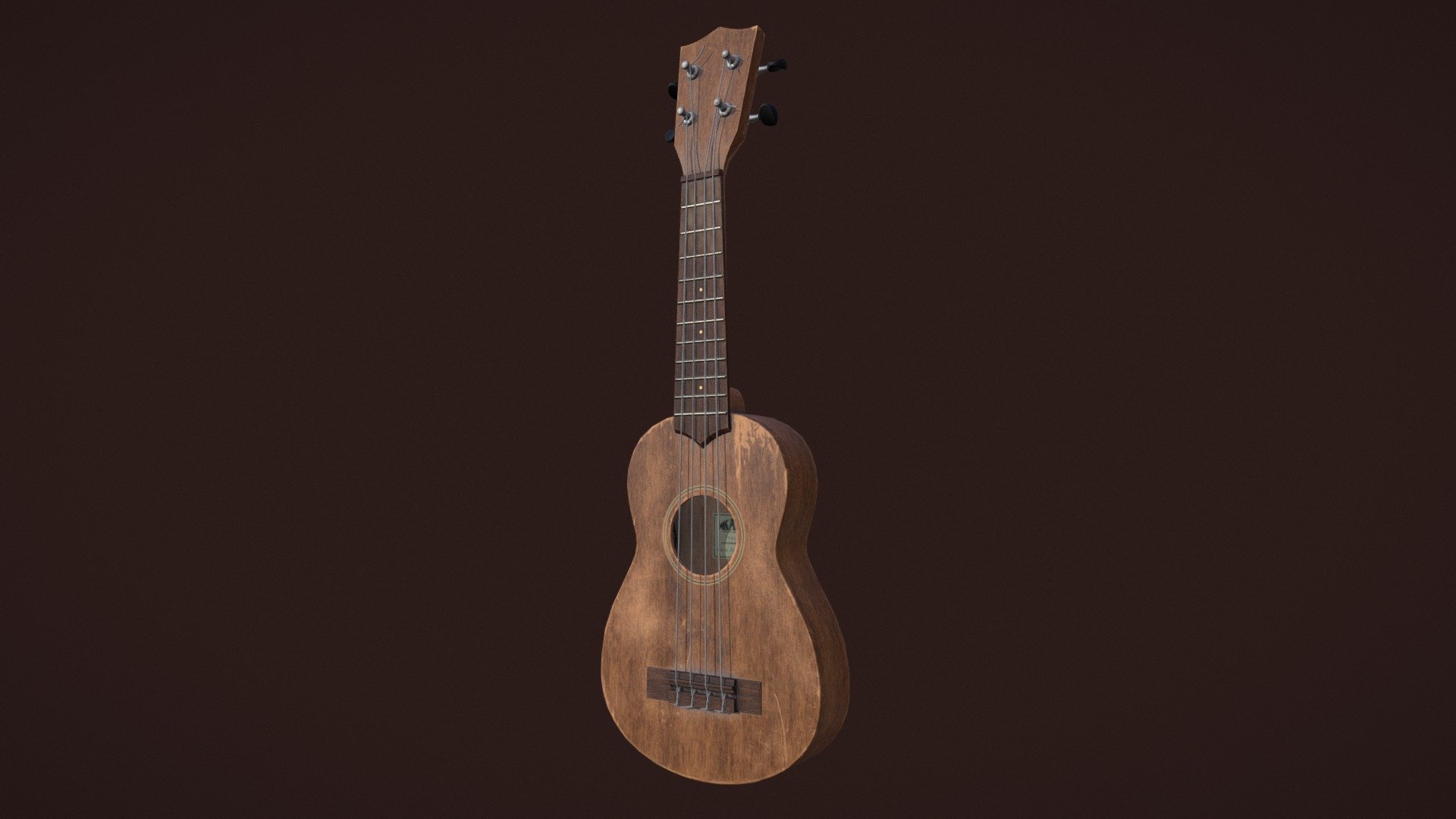 Ukulele 3d model