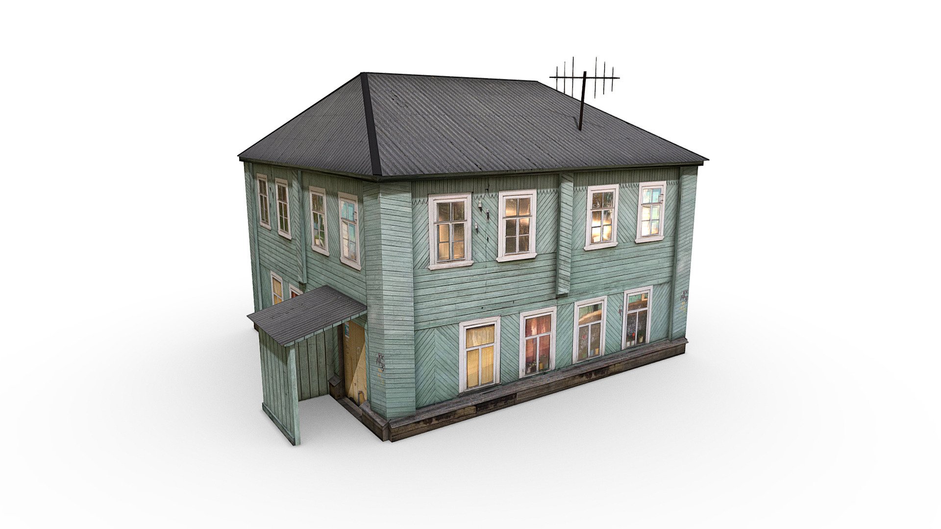 Two-storey House 3d model