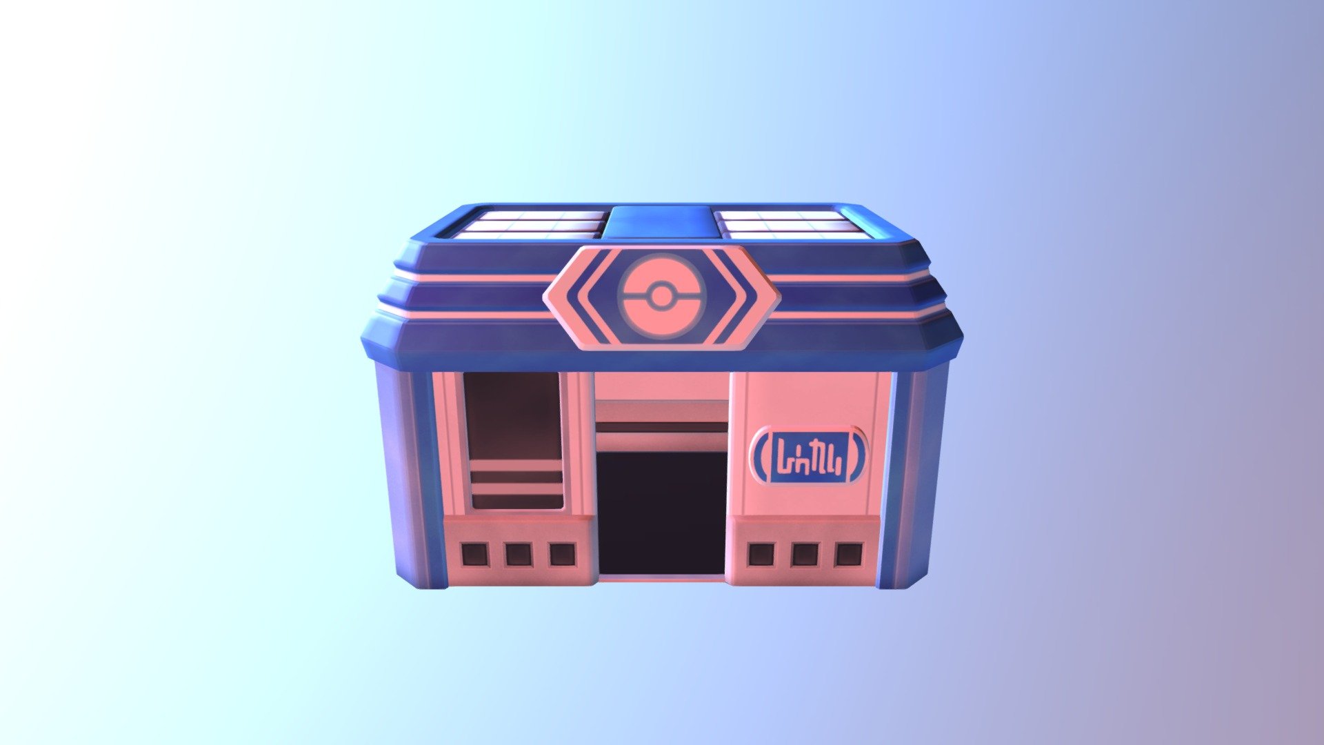 Pokemon Lets Go! Pokemart 3d model