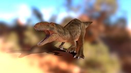 Dinosaur Giganotosaurus Animations