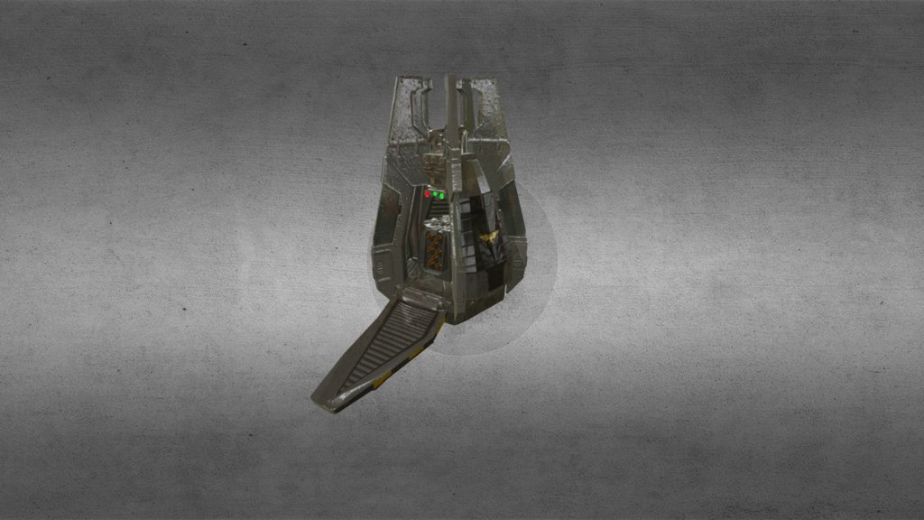 Deathstorm Drop pod 3d model