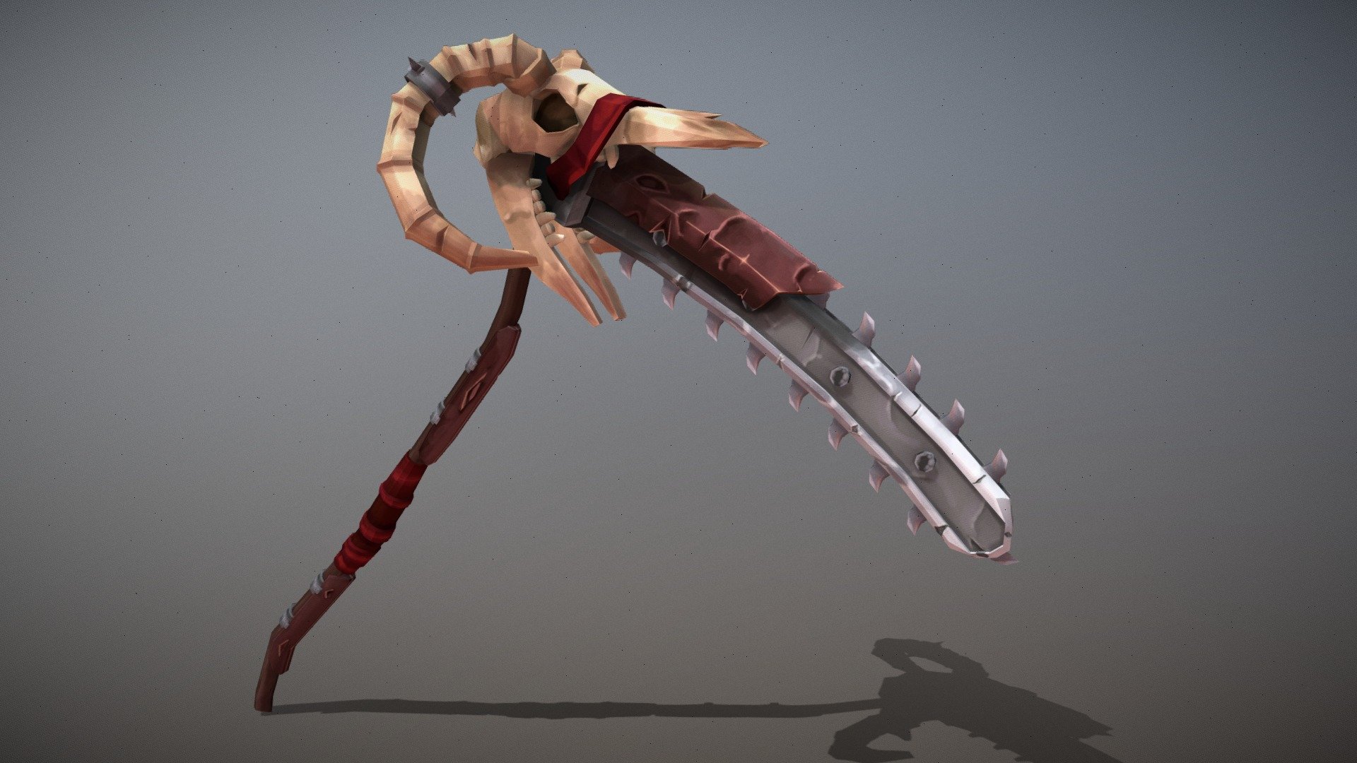 ChainScythe 3d model