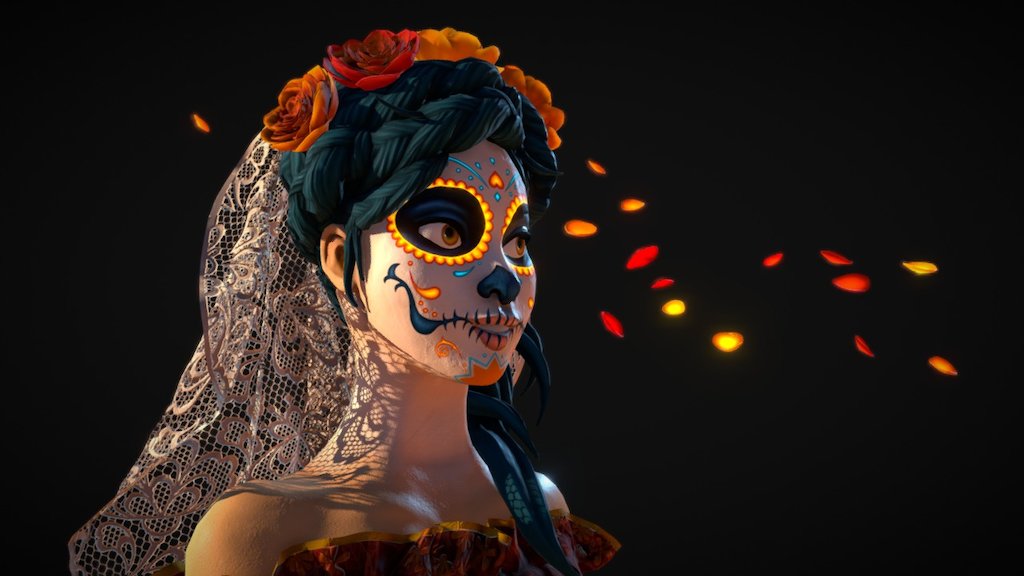 Catrina 3d model