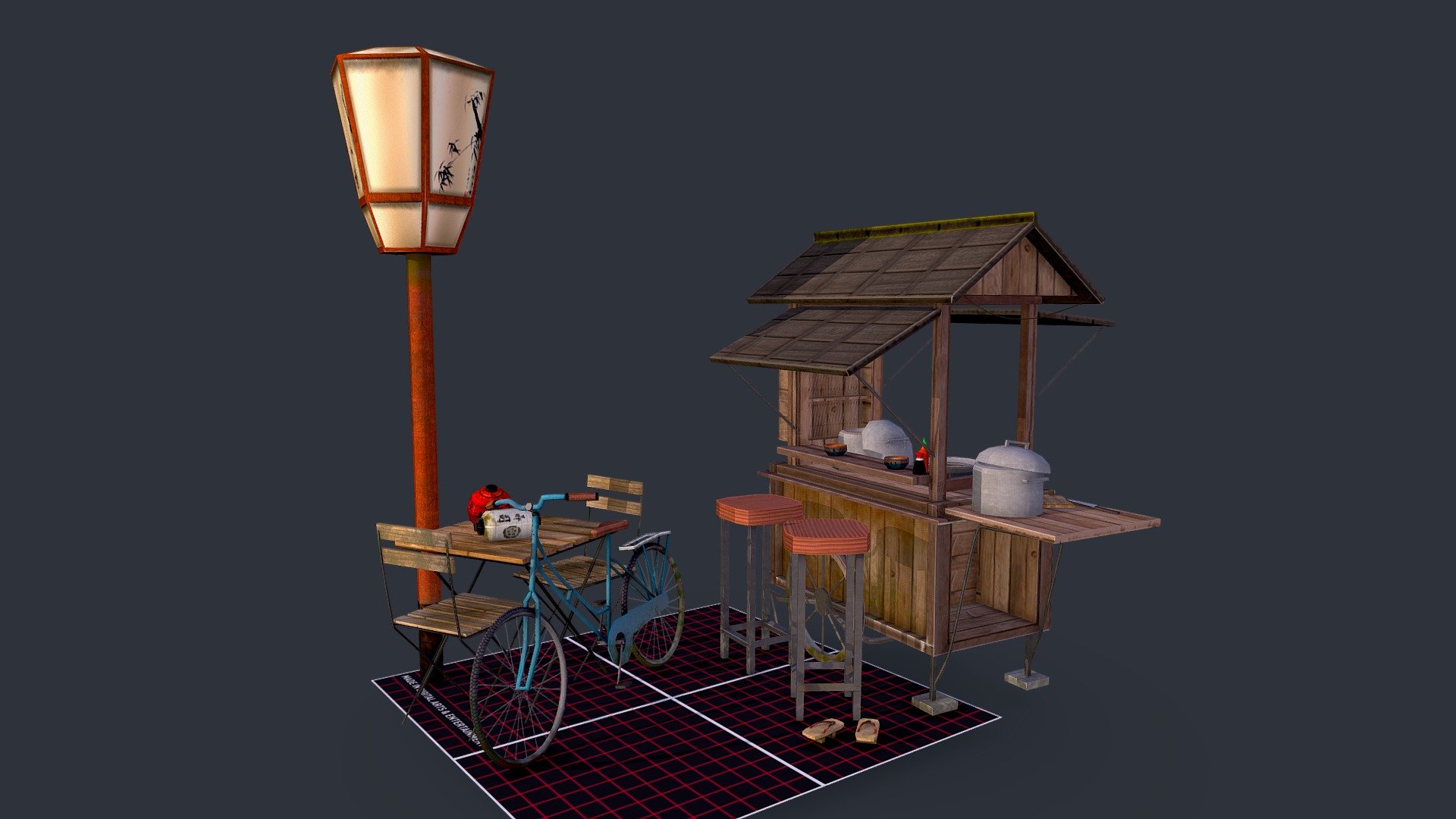 Q-week Assignment: 5 Props 3d model