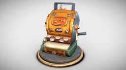 Cash Register Stylized