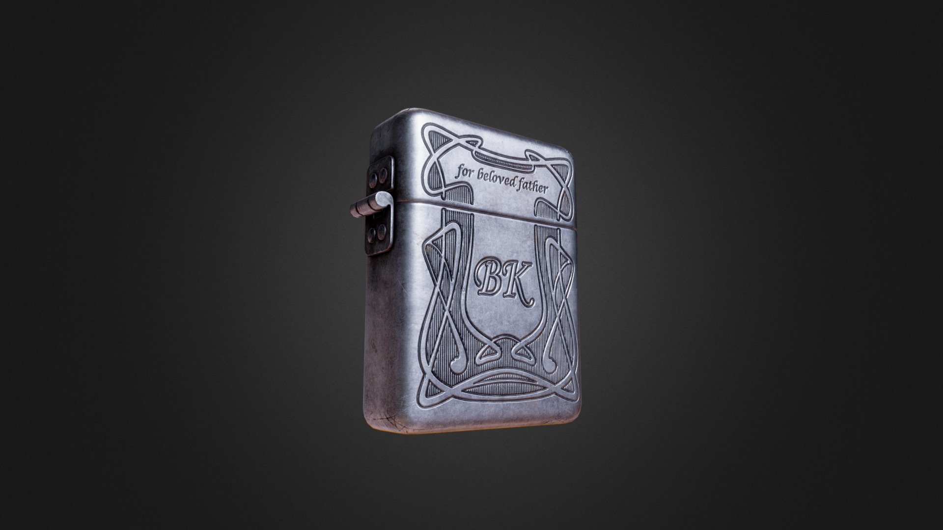 Cigarette Case 3d model