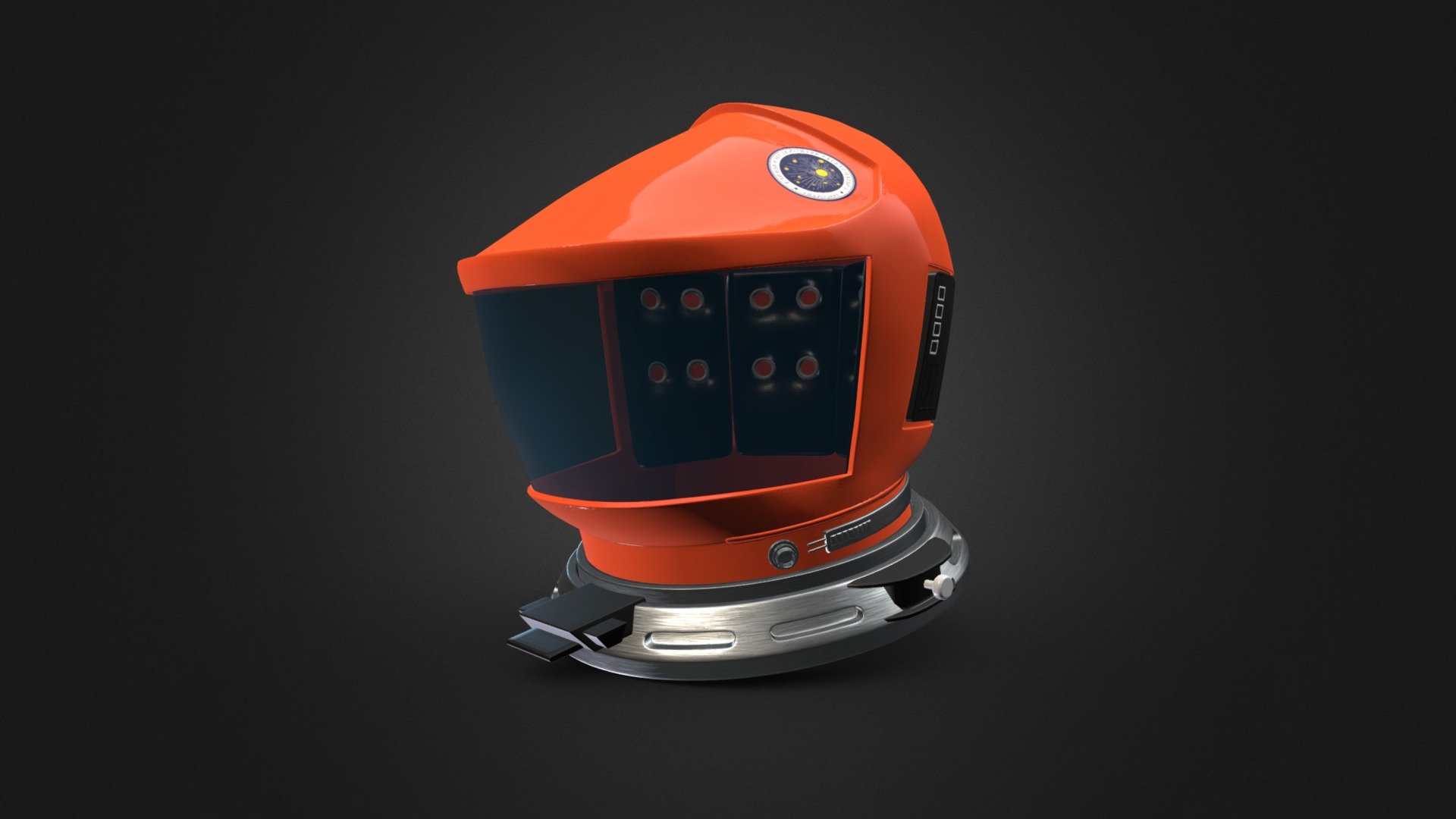 Daves 2001 Space Odyssey Helmet 3d model