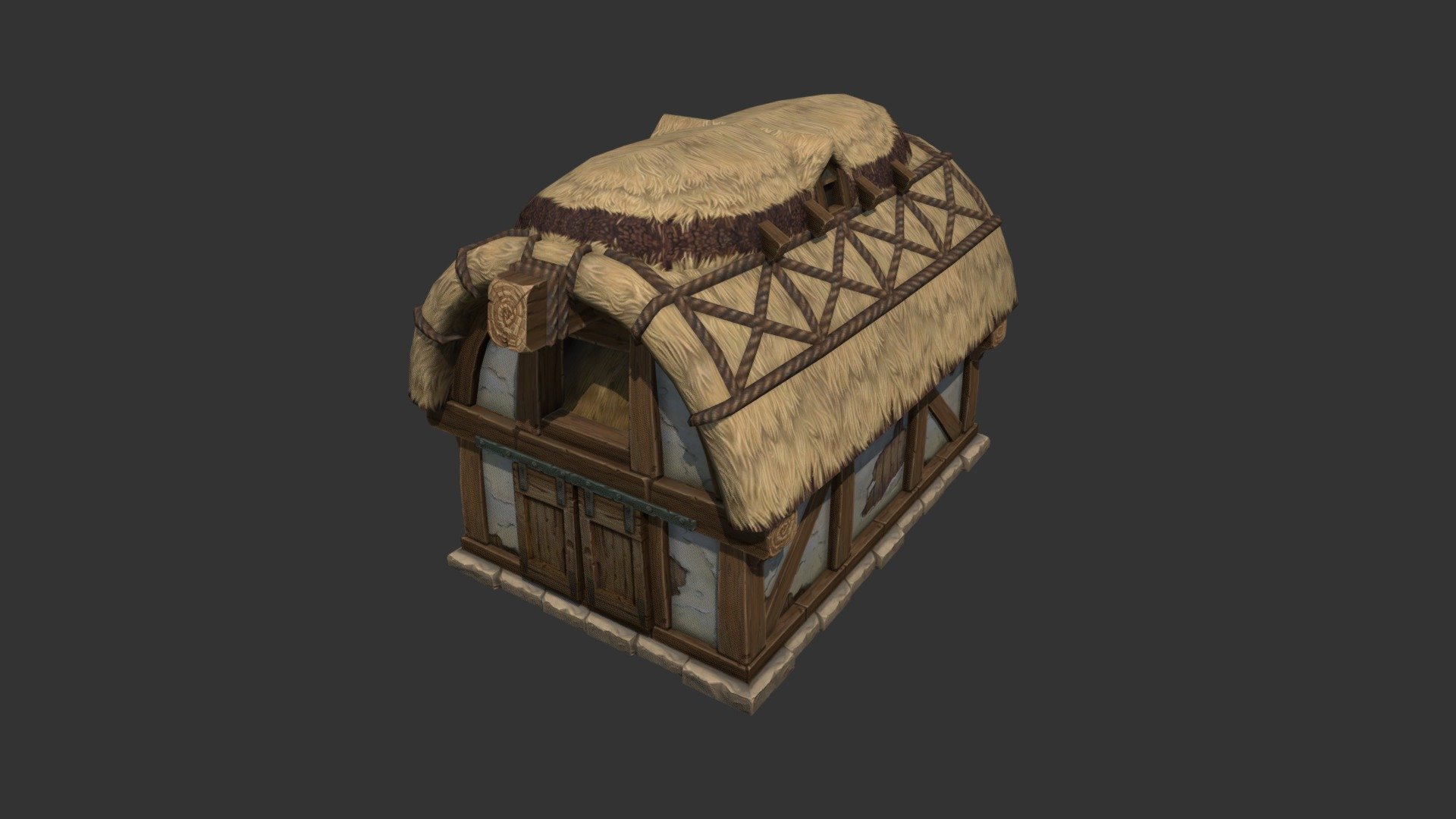 Barn 3d model