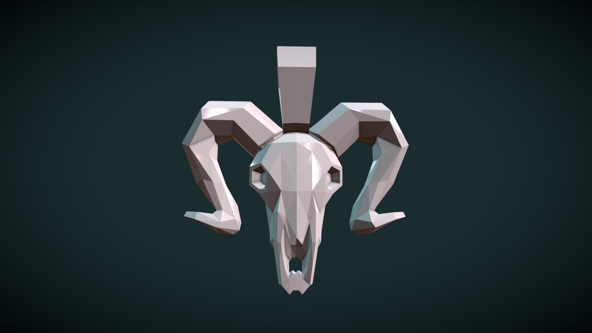 Goat Head LP 3d model