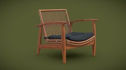 Rattan Lounge Chair