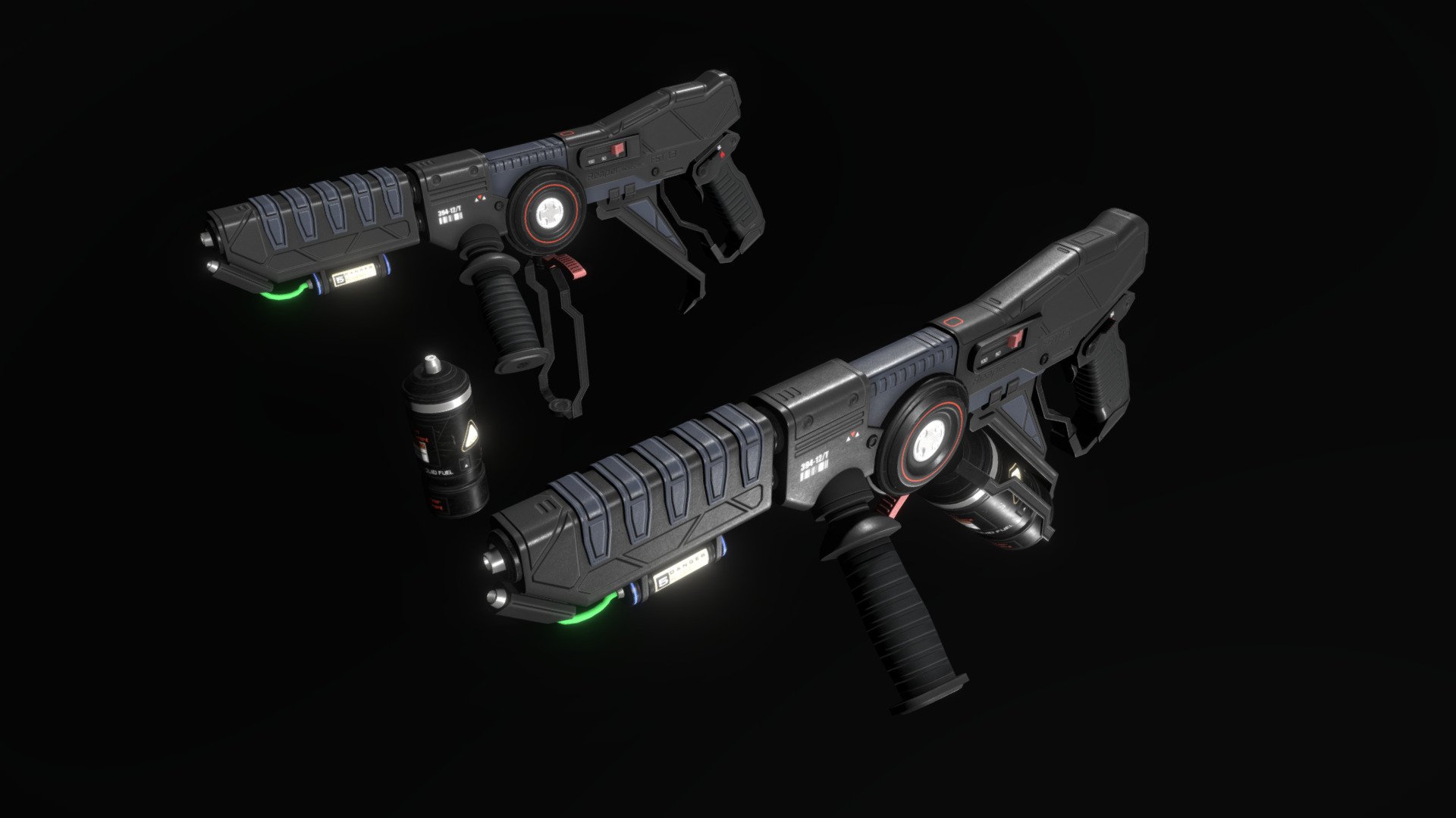 Scifi Flamer FST 13 3d model