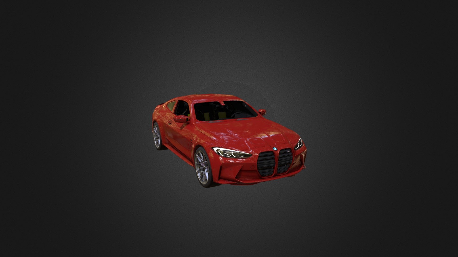 BMW 4-Series Coupe 2020 3d model