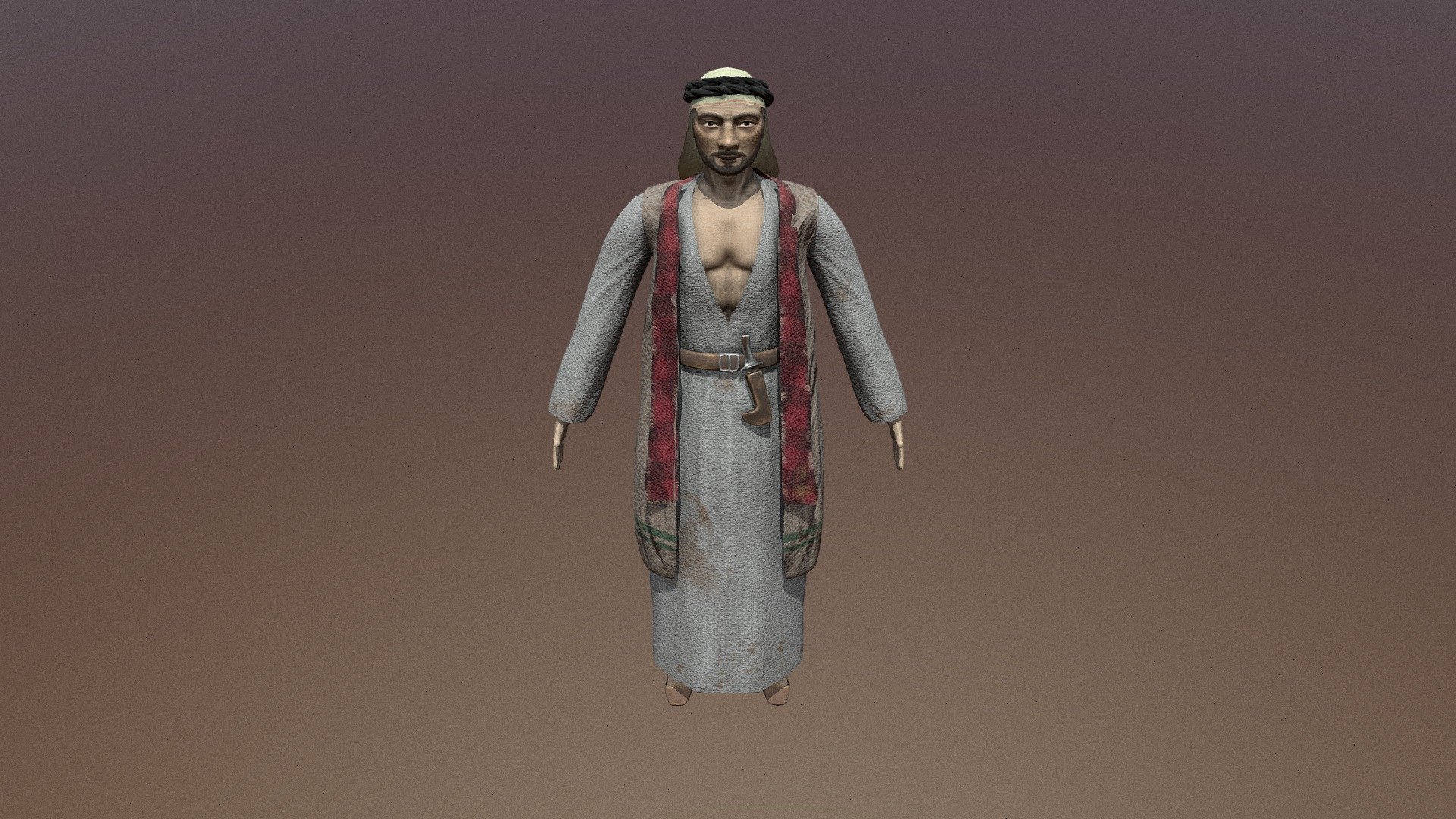 abujafar_final_bakedmesh 3d model