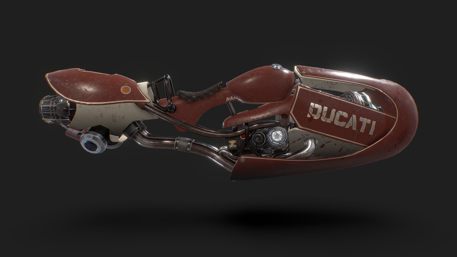 DUCATI future 3d model