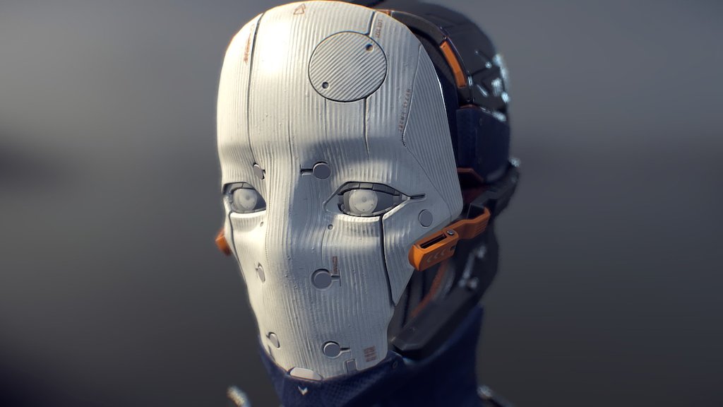 Adam head 3d model