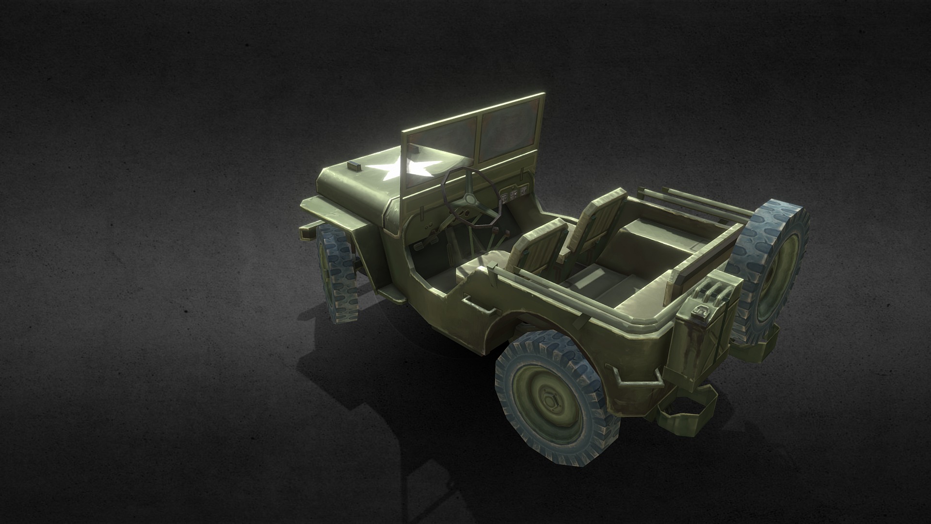 Willys Jeep 3d model