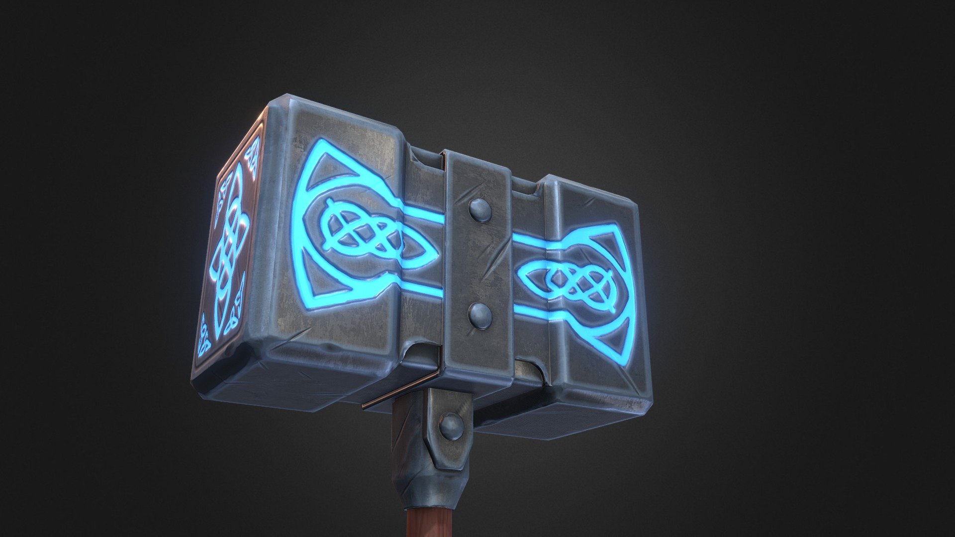 Hammer Stylized 3d model