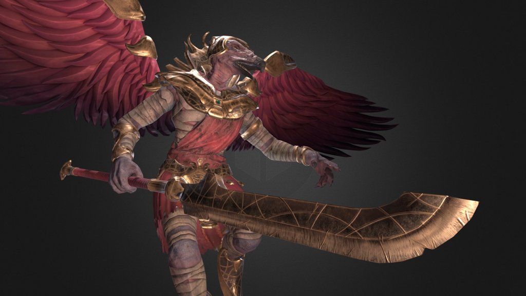 Horus Guard 3d model