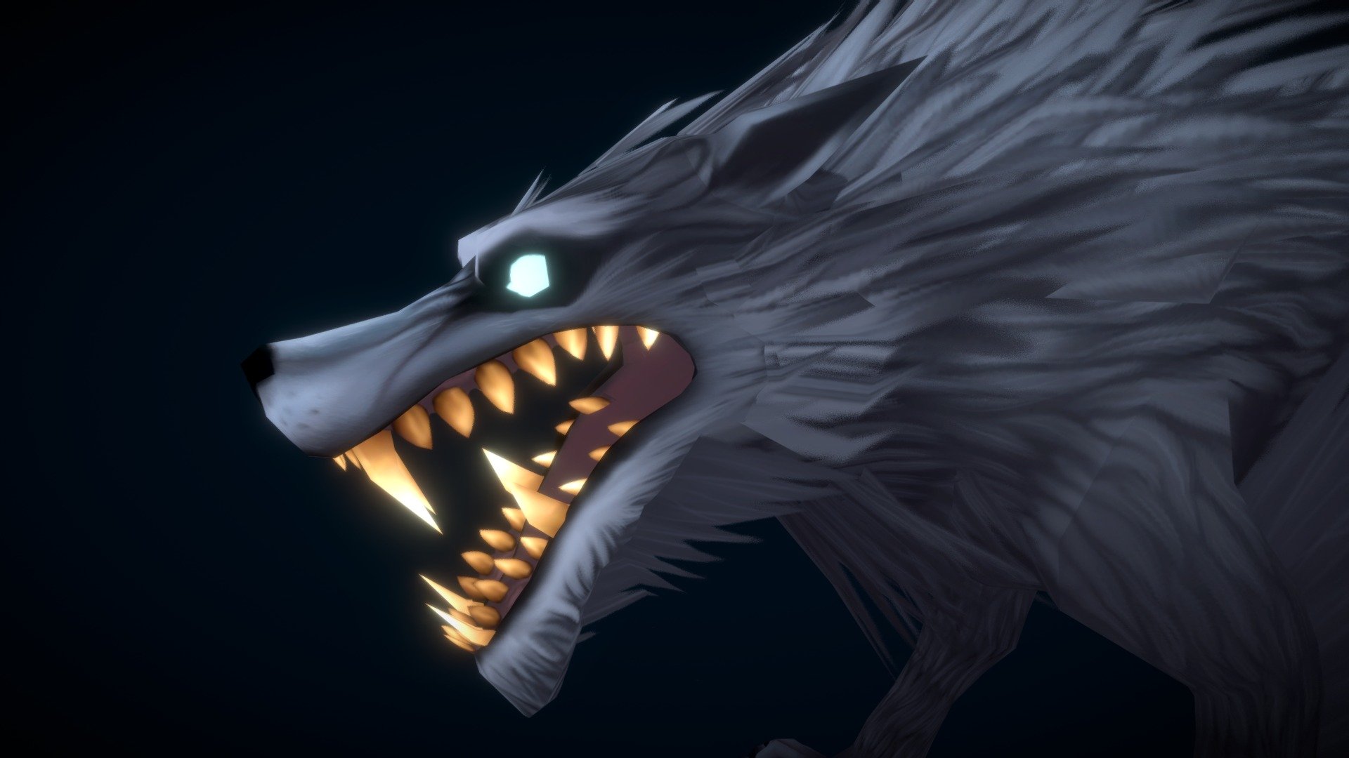 Wolf 3d model