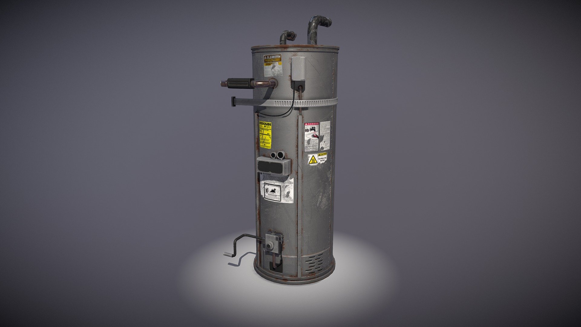 SALE Hot Water Tank 3d model