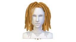 Hairstyle Dreadlocks Gold