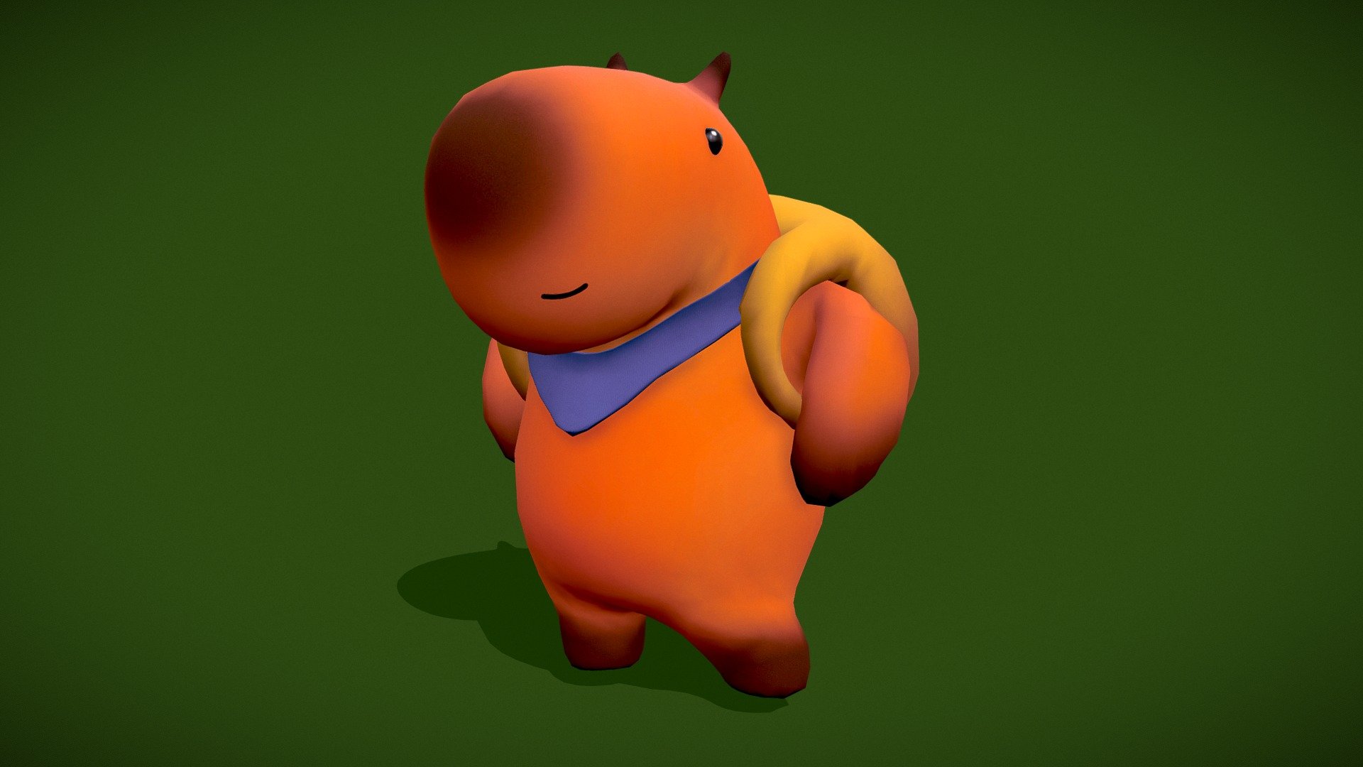 CapyBara_Low_F_03 3d model