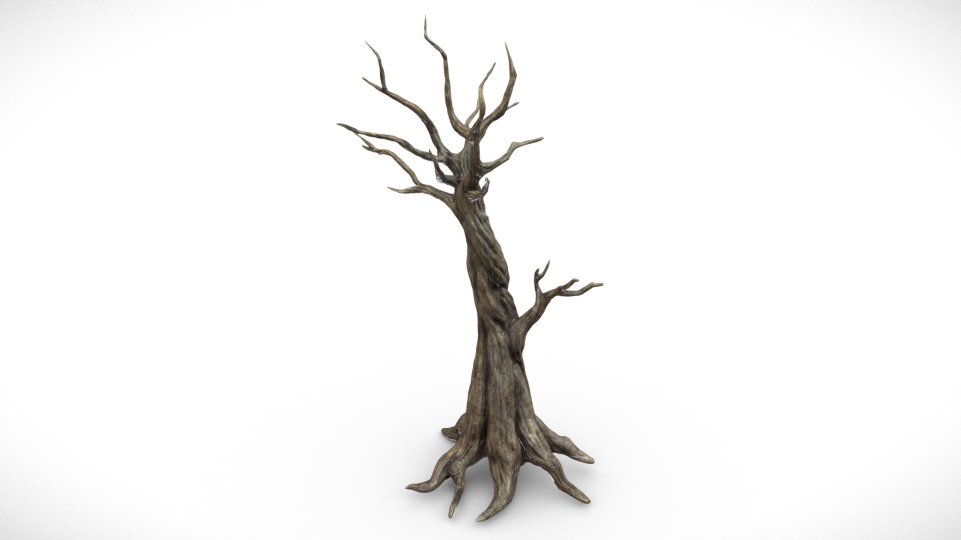 Fantasy Dark Forest Tree G 3d model