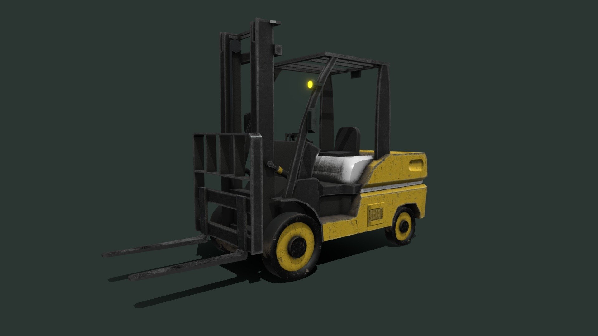 Forklift 3d model