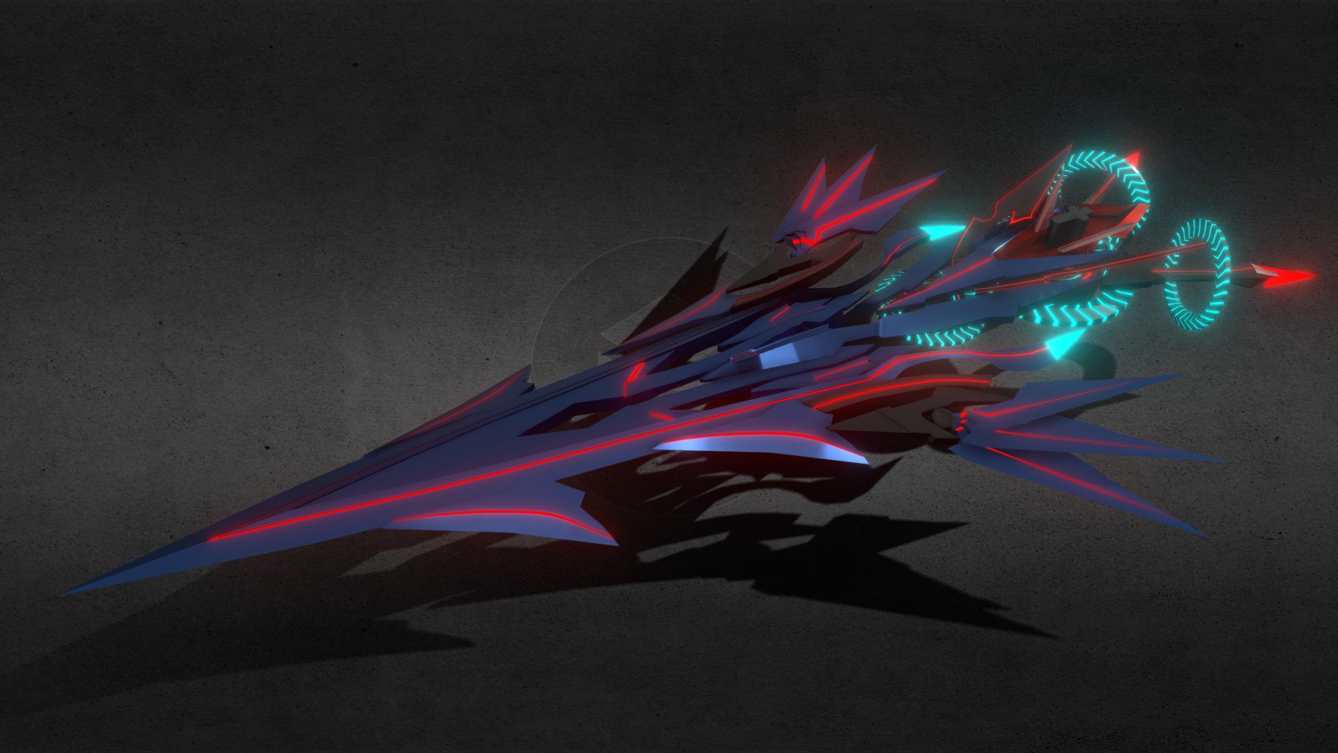 Xenoblade Ship 3d model