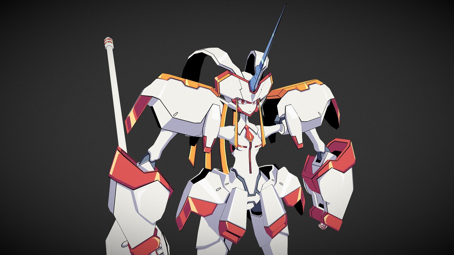 DARLING in the FRANXX~Strelizia 3d model