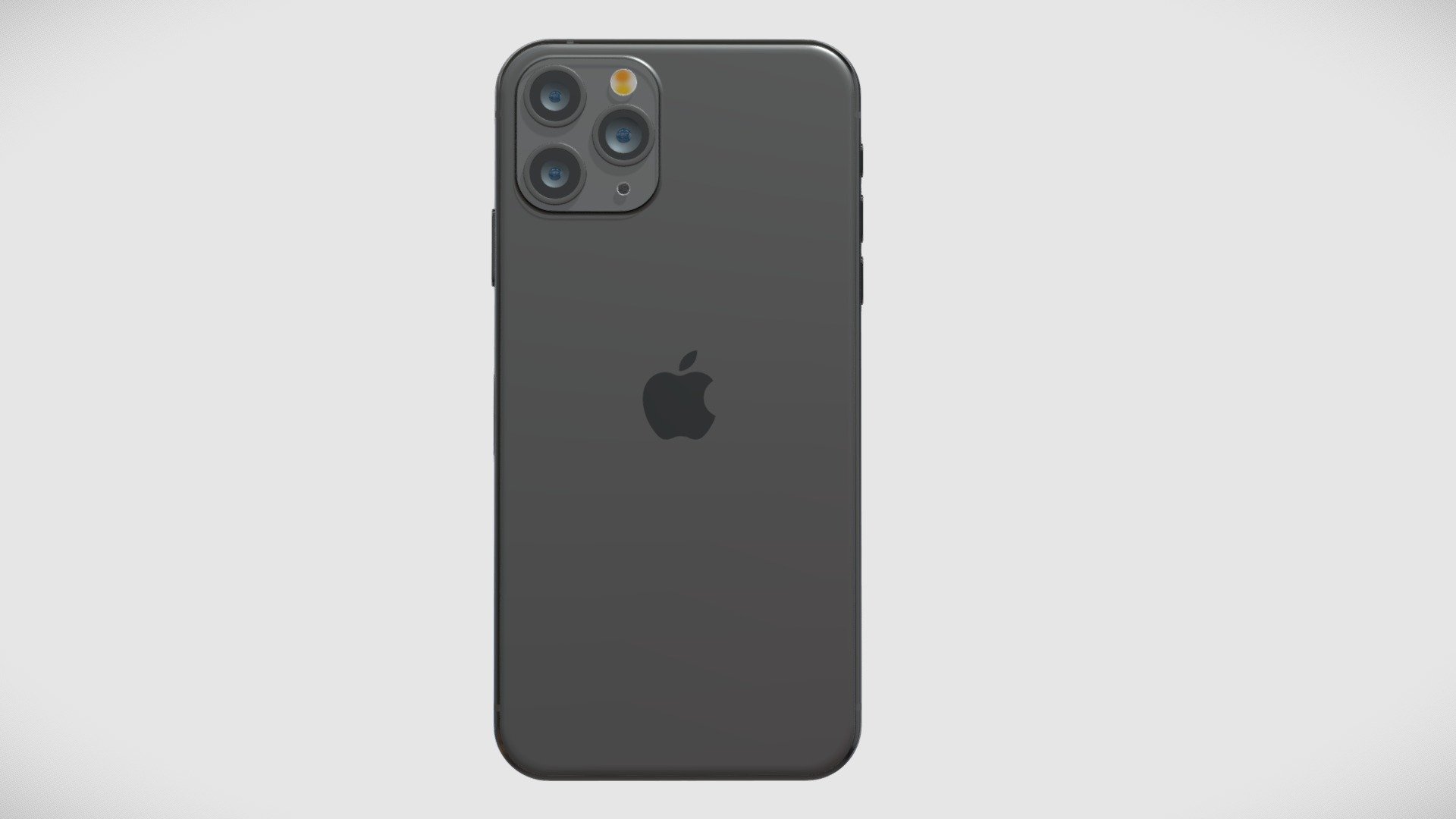 Iphone 11 Pro Max Space Gray 3d model