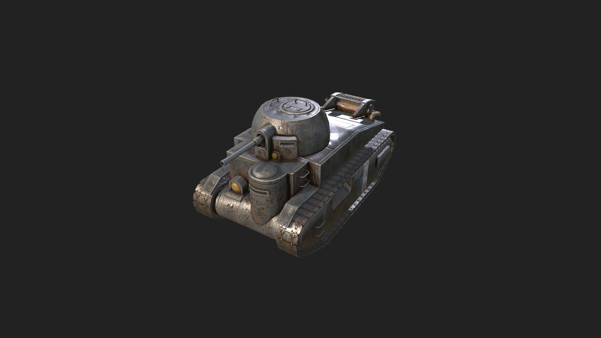 Foxhole 3d model