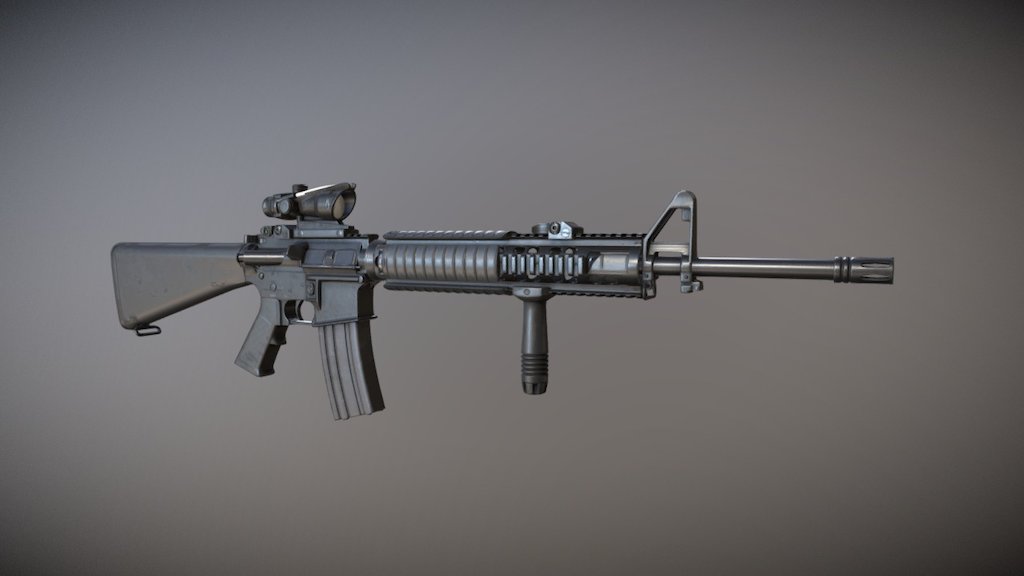 Weapon Example 3d model